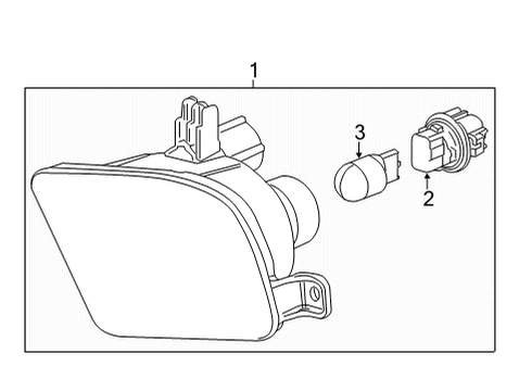 2023 Honda Odyssey Signal Lamps Diagram