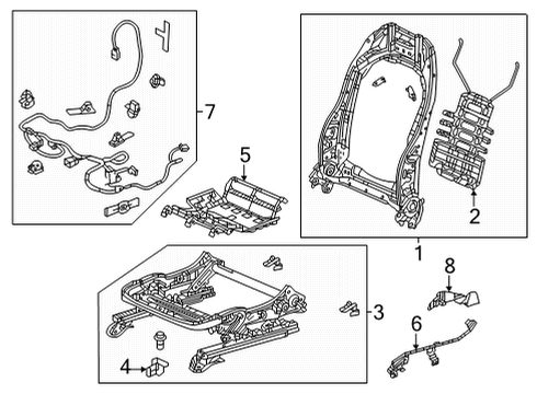 2022 Honda Civic Tracks & Components Diagram 2