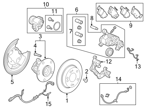2023 Honda Accord HARN ASSY-, EPB R Diagram for 47510-30A-A01