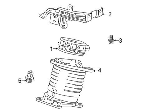 2022 Honda CR-V Electrical Components Diagram 3