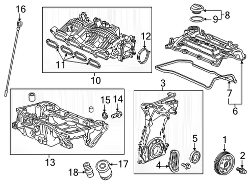 2023 Honda Civic Engine Parts, Mounts, Cylinder Head & Valves, Camshaft & Timing, Oil Pan, Oil Pump, Crankshaft & Bearings, Pistons, Rings & Bearings, Variable Valve Timing Diagram 2