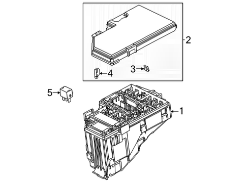 2023 Honda Civic Fuse & Relay Diagram 1