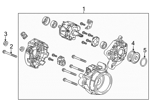 2022 Honda Accord Hybrid Alternator Diagram 2