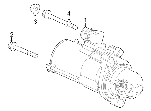 2024 Honda HR-V Starter Diagram