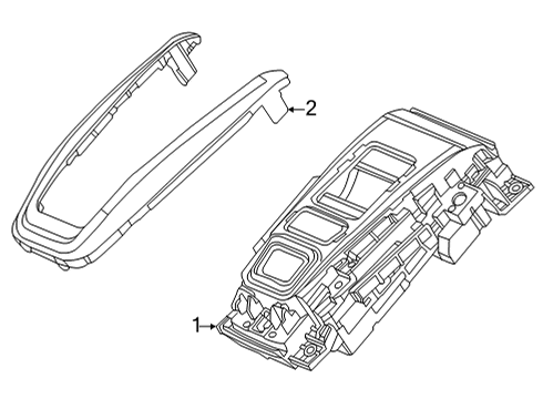 2022 Honda CR-V Cluster & Switches, Instrument Panel Diagram 4
