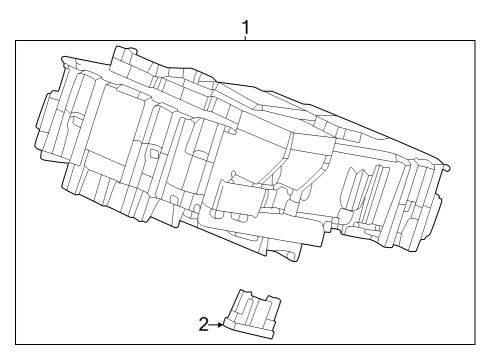 2023 Honda Accord Hybrid Fuse & Relay Diagram 1