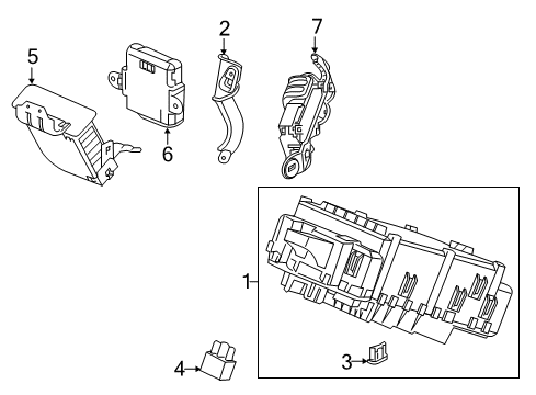 2023 Honda Ridgeline Fuse & Relay Diagram 3