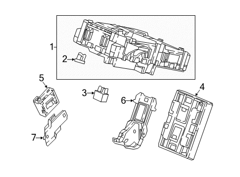 2022 Honda Accord Hybrid Fuse & Relay Diagram 1