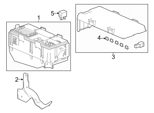 2024 Honda Pilot Fuse & Relay Diagram 1