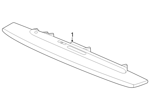 2023 Honda CR-V High Mount Lamps Diagram