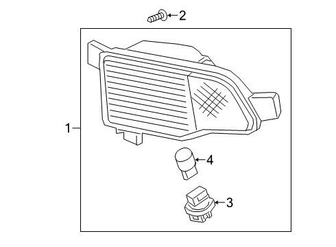 2023 Honda Passport Backup Lamps Diagram