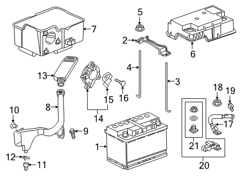 2023 Honda Passport Battery Diagram