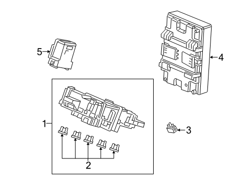 2022 Honda Insight Fuse & Relay Diagram 1