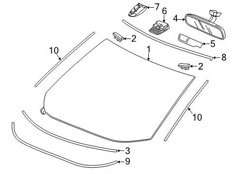 2022 Honda HR-V Lane Departure Warning Diagram 2