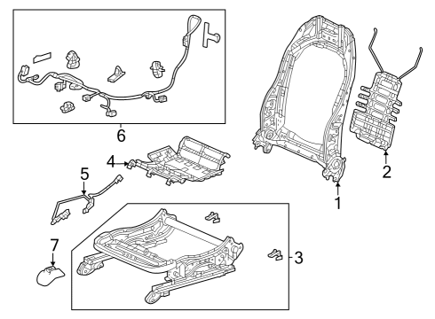 2023 Honda CR-V Tracks & Components Diagram 4