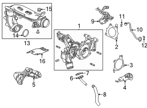 2022 Honda Civic Turbocharger Diagram 1
