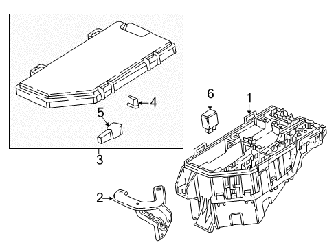2022 Honda Accord Hybrid Fuse & Relay Diagram 3