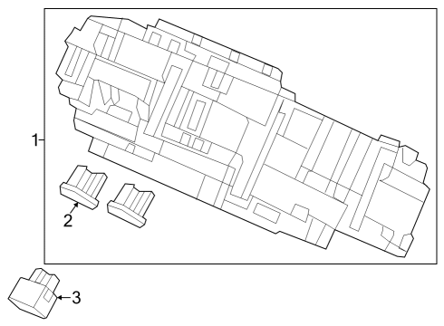 2023 Honda HR-V Electrical Components Diagram 1