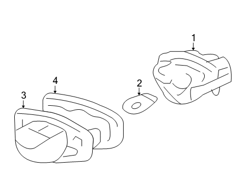 2022 Honda HR-V Bulbs Diagram 4