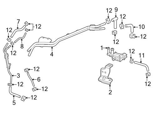 2023 Honda Accord Hybrid Emission Components Diagram 1