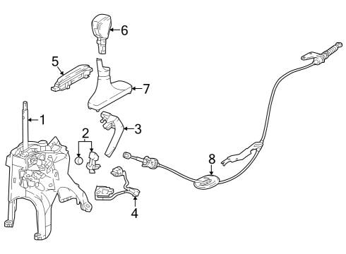 2023 Honda Accord BOOT COMP *NH900L* Diagram for 54300-30A-A81ZA