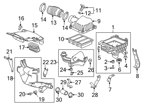 2022 Honda Accord Filters Diagram 3
