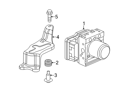 Modulator Assy., VSA (COO) (REWRITABLE) Diagram for 57110-TS8-405
