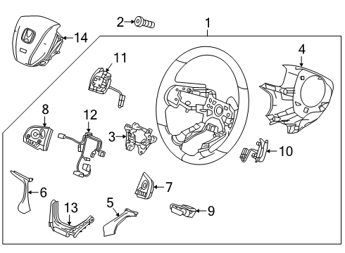 2022 Honda Pilot Cruise Control Diagram 2