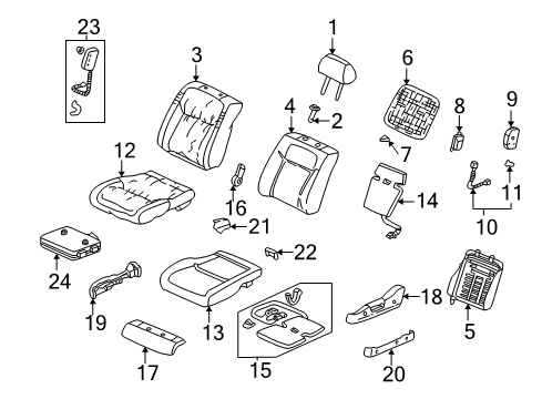 Cover R Trim *G49L* Diagram for 04811-S0K-A60ZA