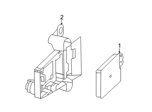 2022 Honda Insight Electrical Components - Rear Bumper Diagram