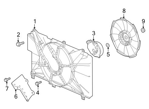 2023 Honda Accord Hybrid Cooling Fan Diagram 2