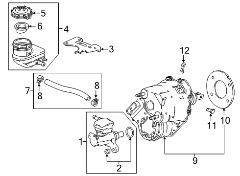 2022 Honda Accord Hybrid Dash Panel Components Diagram 2