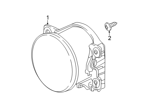 2023 Honda Odyssey Fog Lamps Diagram