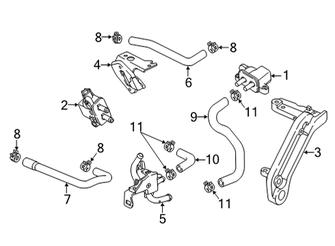 2022 Honda CR-V Emission Components Diagram 2