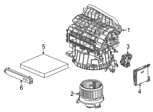 2022 Honda Civic Automatic Temperature Controls Diagram 1