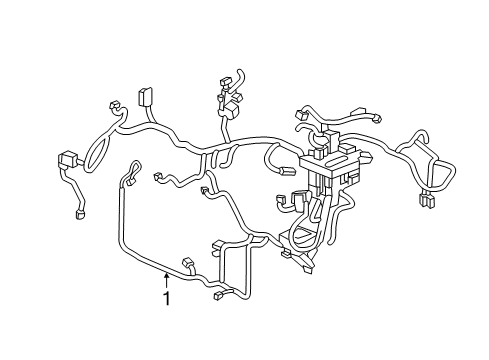 2022 Honda CR-V Wiring Harness Diagram