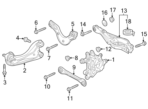 2023 Honda CR-V SPRING, RR Diagram for 52441-3D5-A02