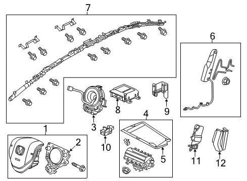 77810-TR6-A80ZA - Genuine Honda Parts