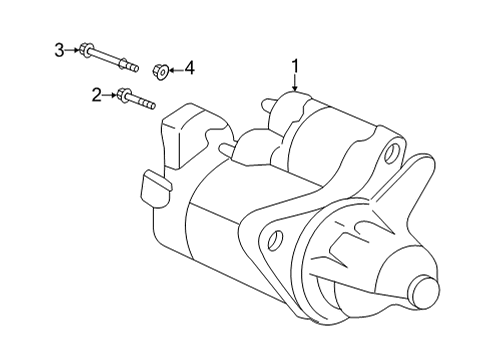 2022 Honda Civic Starter Diagram 1
