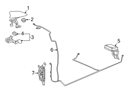 2023 Honda Ridgeline Antenna & Radio Diagram