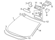 Diagram for Honda HR-V Windshield - 73111-3W0-305