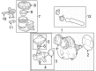 Diagram for Honda Pilot Brake Master Cylinder - 46101-TYA-A00
