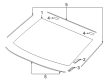 Diagram for 2022 Honda Civic Windshield - 73211-T20-A11