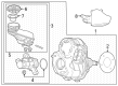 Diagram for Honda HR-V Brake Master Cylinder Reservoir - 46670-3W0-A01