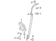 Diagram for Honda CR-V Tailgate Lift Support - 74870-3A0-305