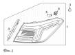 Diagram for Honda Civic Back Up Light - 33500-T20-A01