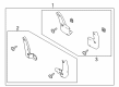 Diagram for Honda Civic Mud Flaps - 08P00-T20-100