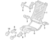 Diagram for Honda HR-V Seat Cover - 82104-3W0-A01ZA