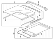Diagram for Honda Pilot Sunroof Cable - 70845-T90-A31