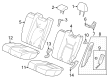 Diagram for Honda HR-V Seat Cushion - 82527-3W0-A11